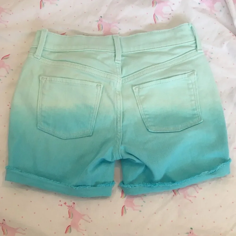 Old Navy Tip-Dye Midi Shorts